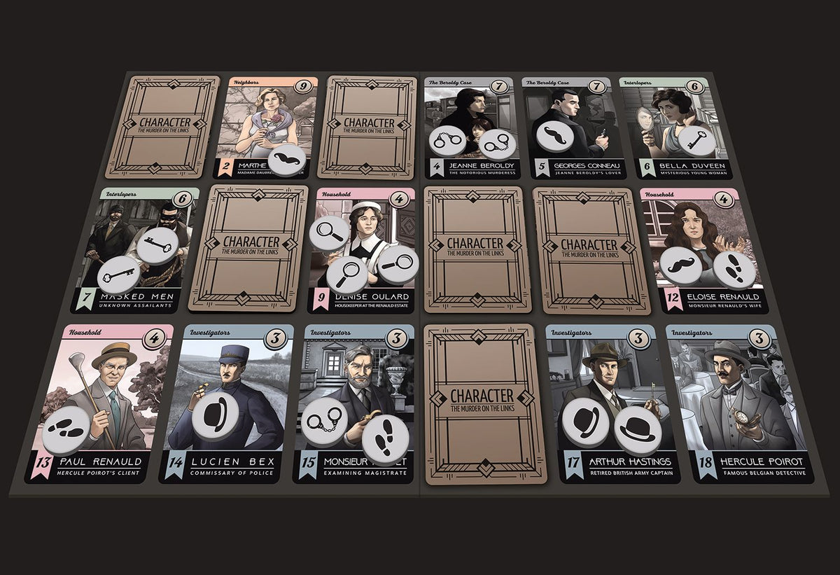 Methodologie board game setup with all components arranged
