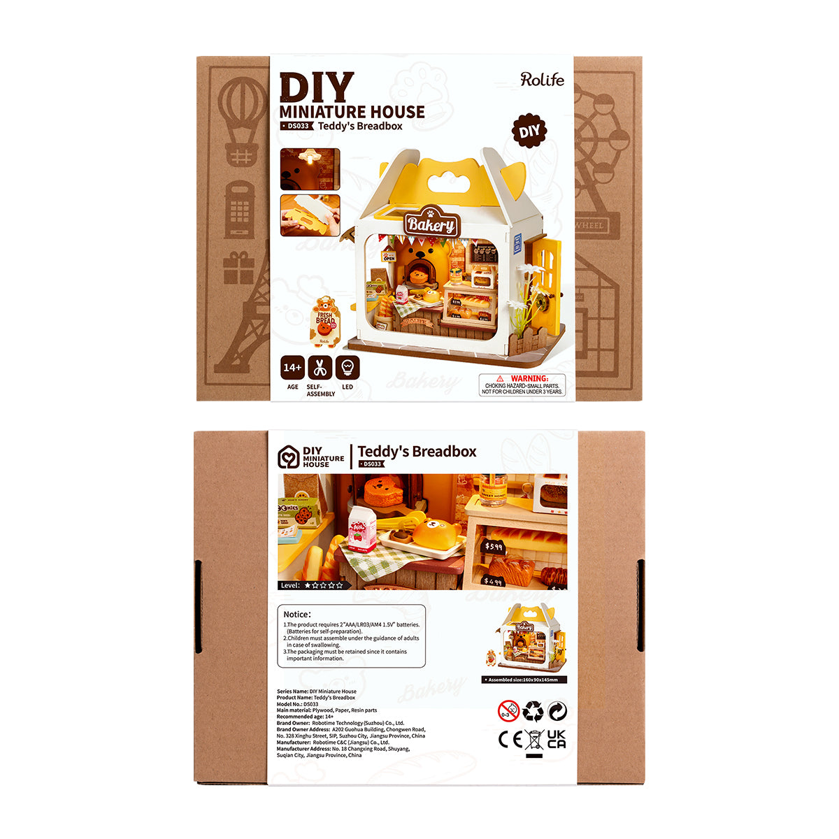 DIY Miniature House - Teddy&#39;s Breadbox - Good Games