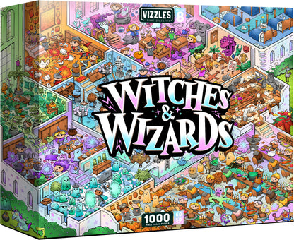Vizzles Witches and Wizards - 1000 piece Jigsaw - Good Games