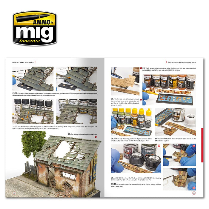 Ammo by MIG - Book - How To Make Buildings – Basic Construction And Painting Guide (Preorder) - Good Games