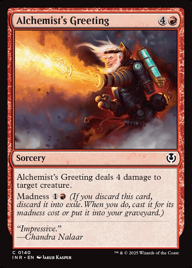 Alchemist's Greeting 140/287 (Innistrad Remastered)  - Foil