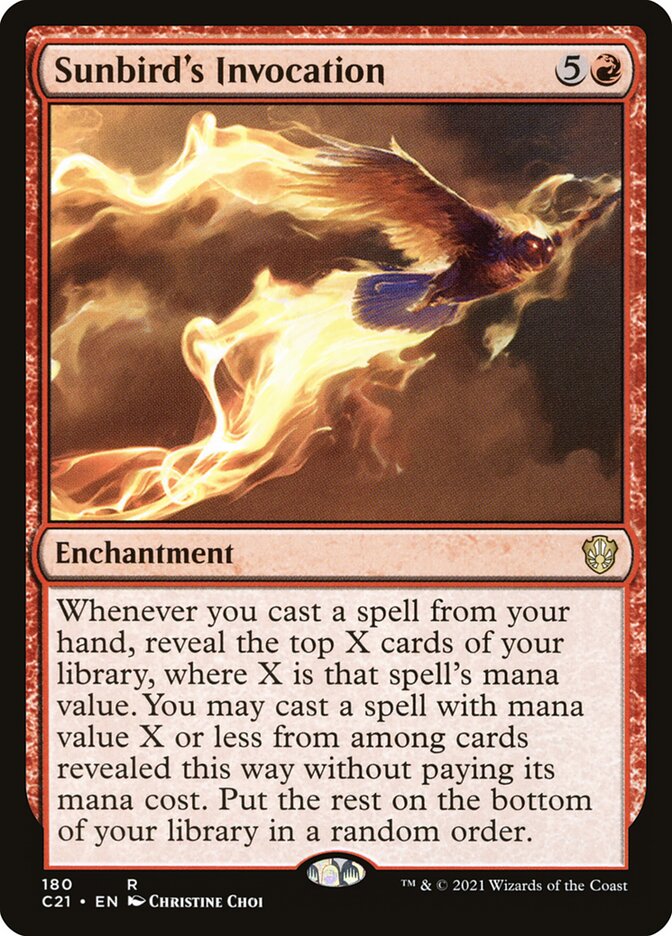 Sunbird's Invocation 180/81 (Commander 2021) 