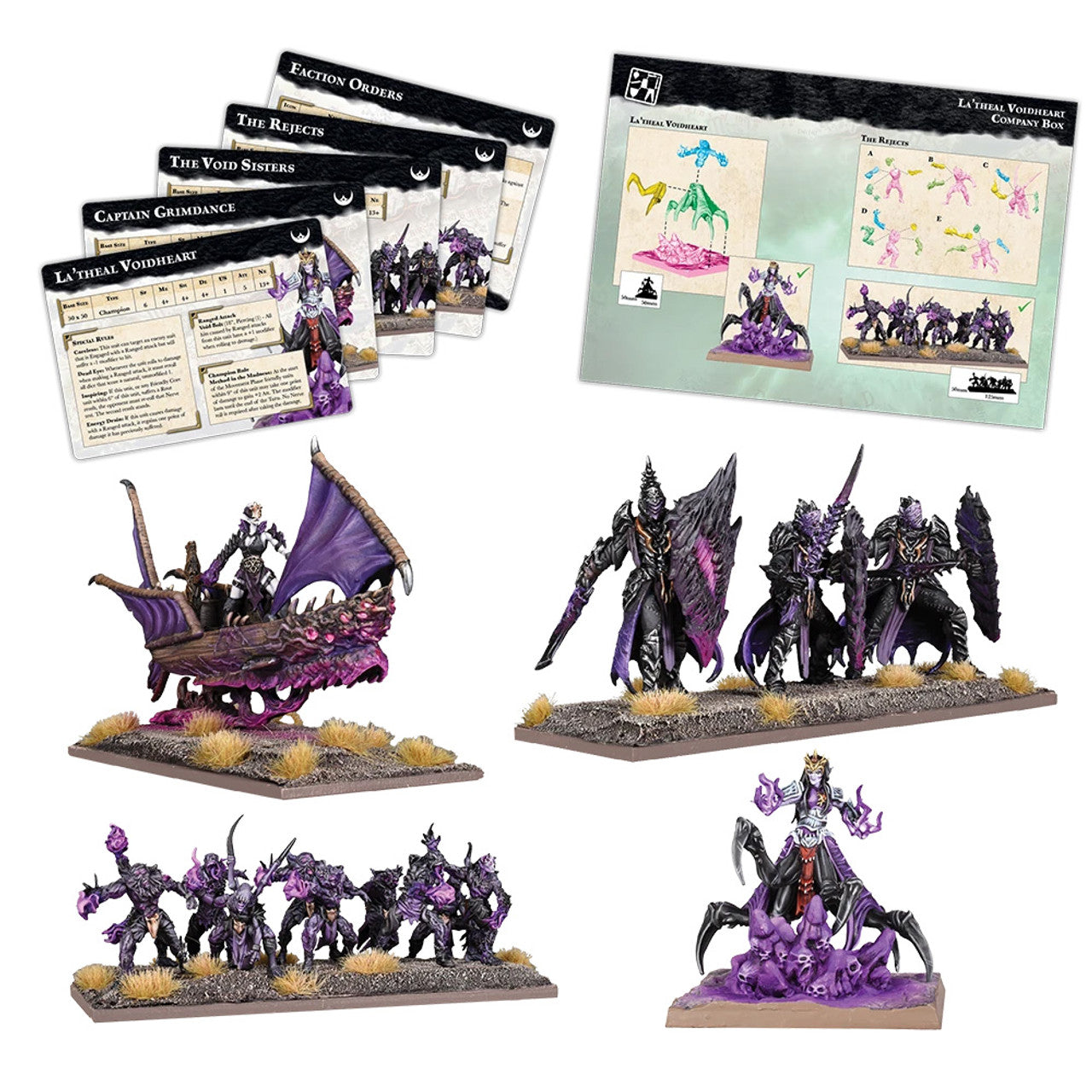 Mantic Games Kings of War Champions La’Theal Voidheart (MGKWV104) - Good Games