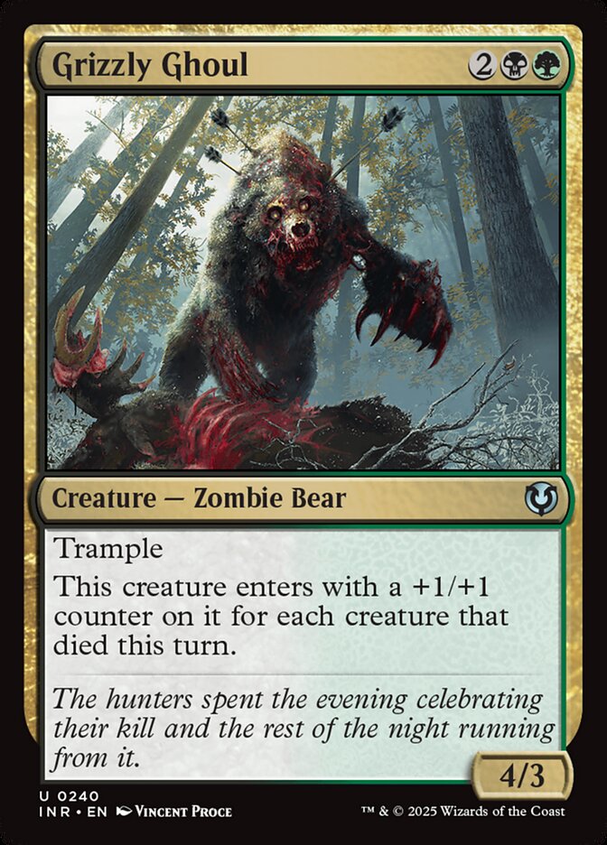 Grizzly Ghoul 240/287 (Innistrad Remastered) 