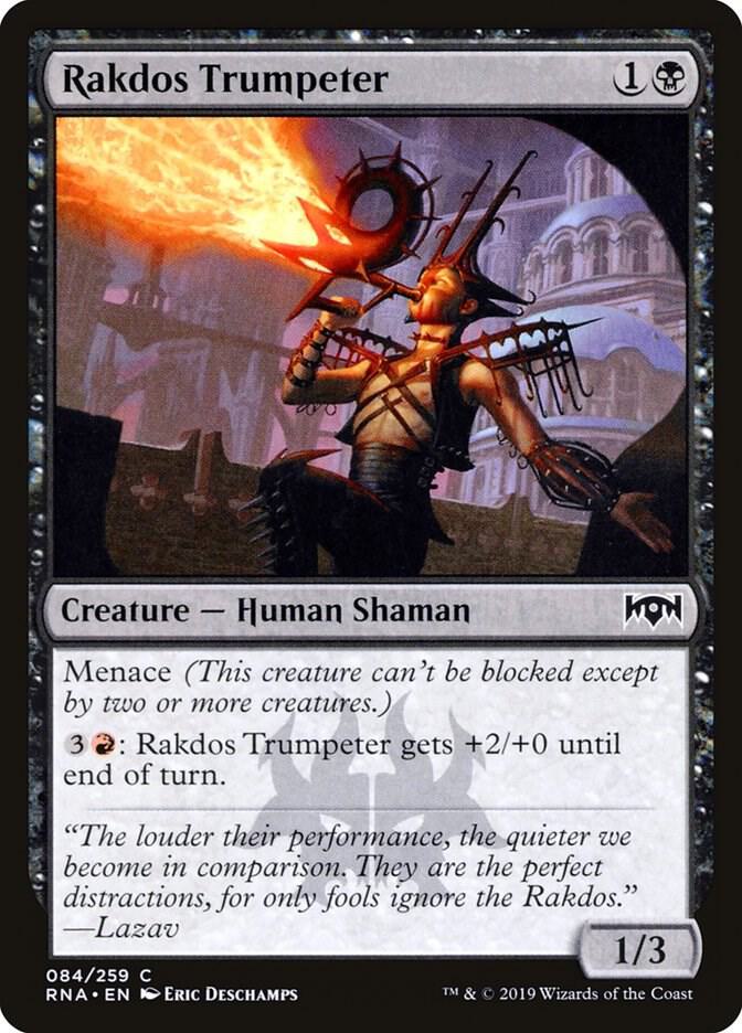 Rakdos Trumpeter 84/259 (Ravnica Allegiance) 
