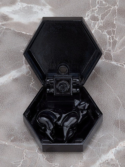 Action pose of XXII-tanio Atr figure with blades extended