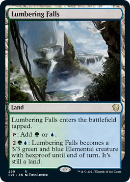 Lumbering Falls 299/81 (Commander 2021) 