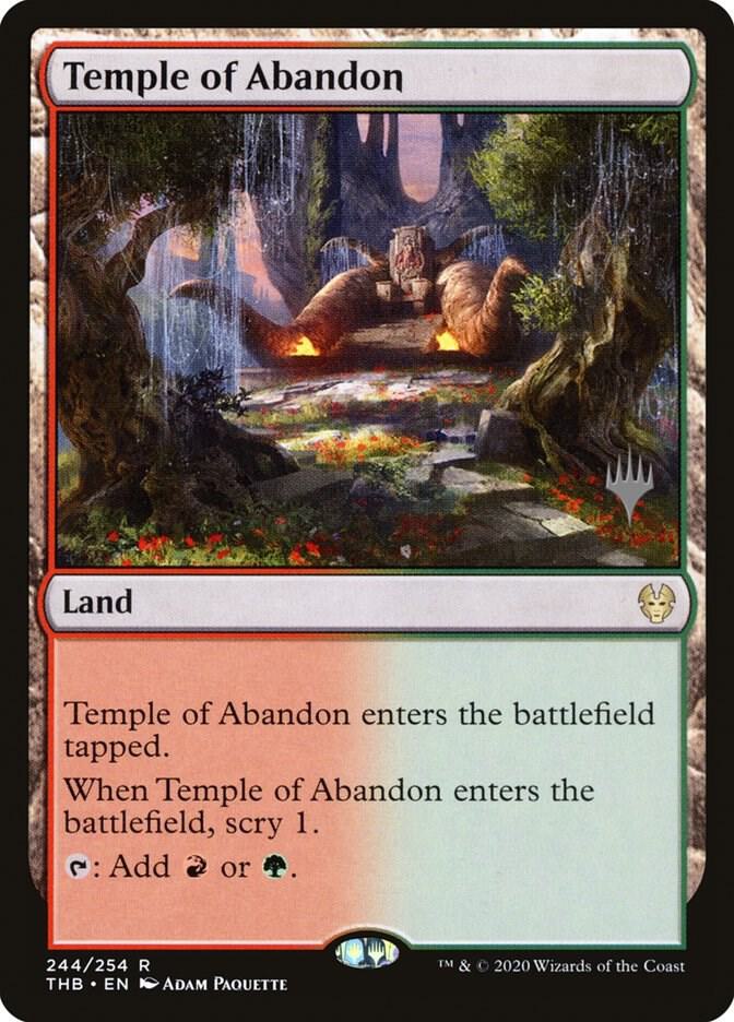 Temple of Abandon 244 (Promo Pack: Theros Beyond Death) 