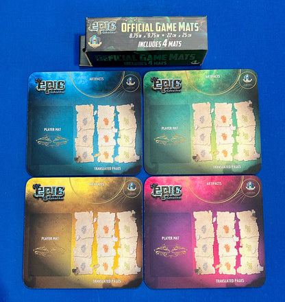 Tiny Epic Cthulhu game box by Gamelyn Games with artwork of Lovecraftian monsters