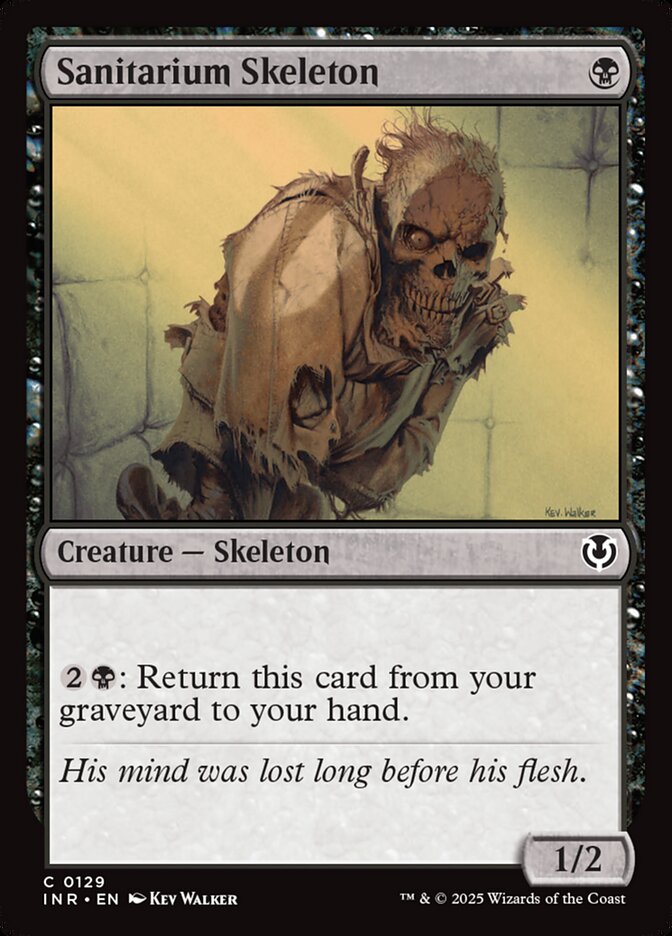 Sanitarium Skeleton 129/287 (Innistrad Remastered) 