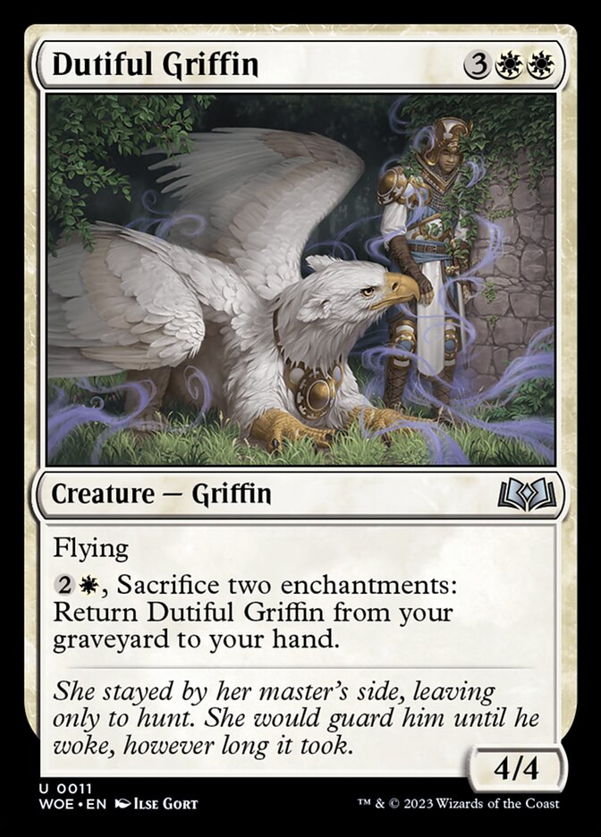 Dutiful Griffin 11/276 (Wilds of Eldraine) 