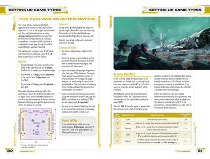 Futuristic armored soldiers advance through a ruined landscape with a destroyed spaceship