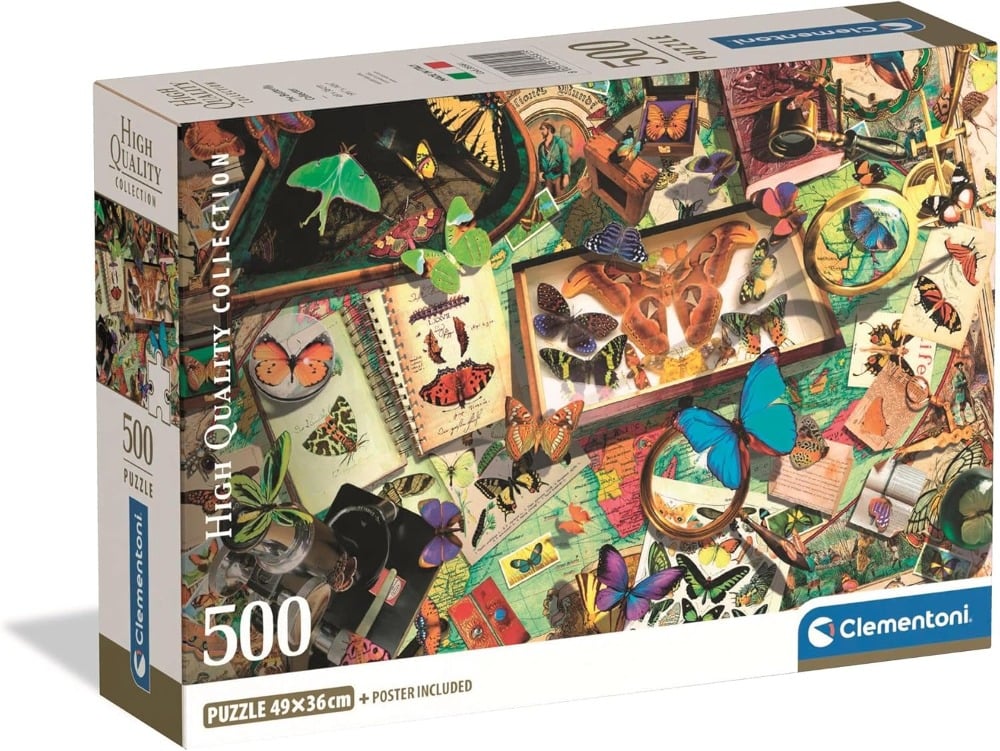 The Butterfly Collector 500 Piece Jigsaw (Compact)