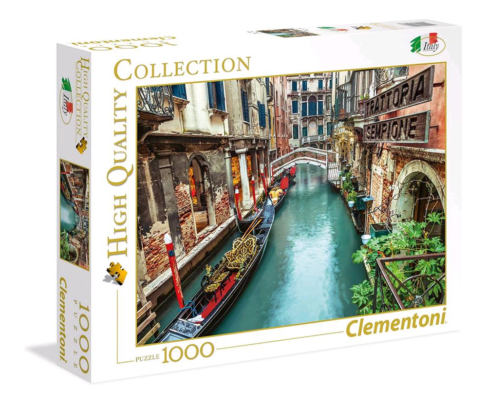 Clementoni Venice Canal 1000 Piece Jigsaw Italy Collection - Good Games