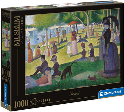 Clementoni - Museum Collection - Sunday On La Grande 1000 Piece Jigsaw - Good Games
