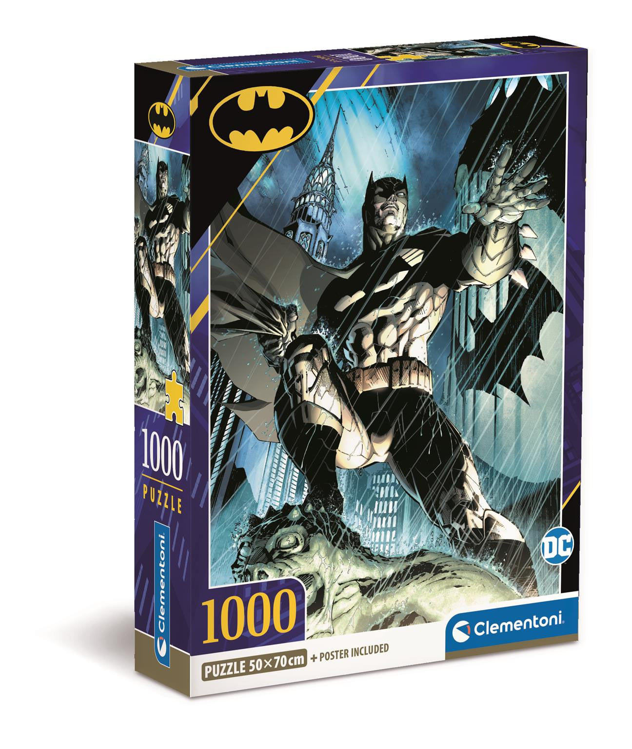 Clementoni 125834 Batman - 1000 piece Puzzle with Poster