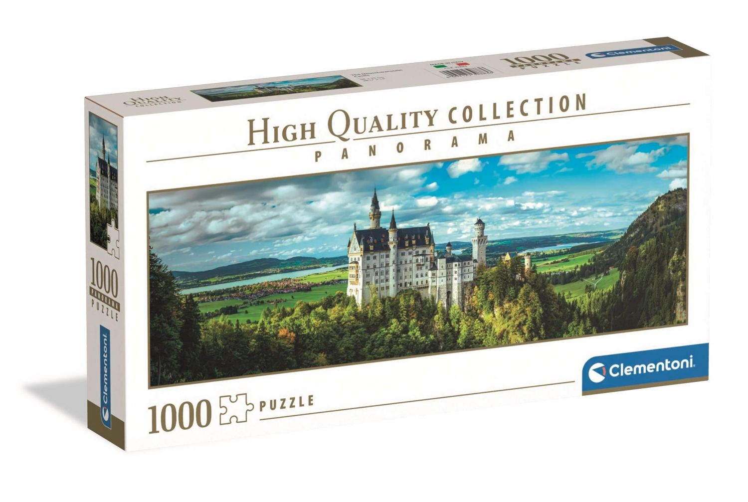 Neuschwanstein Panorama 1000 Piece Jigsaw (High Quality) - Good Games