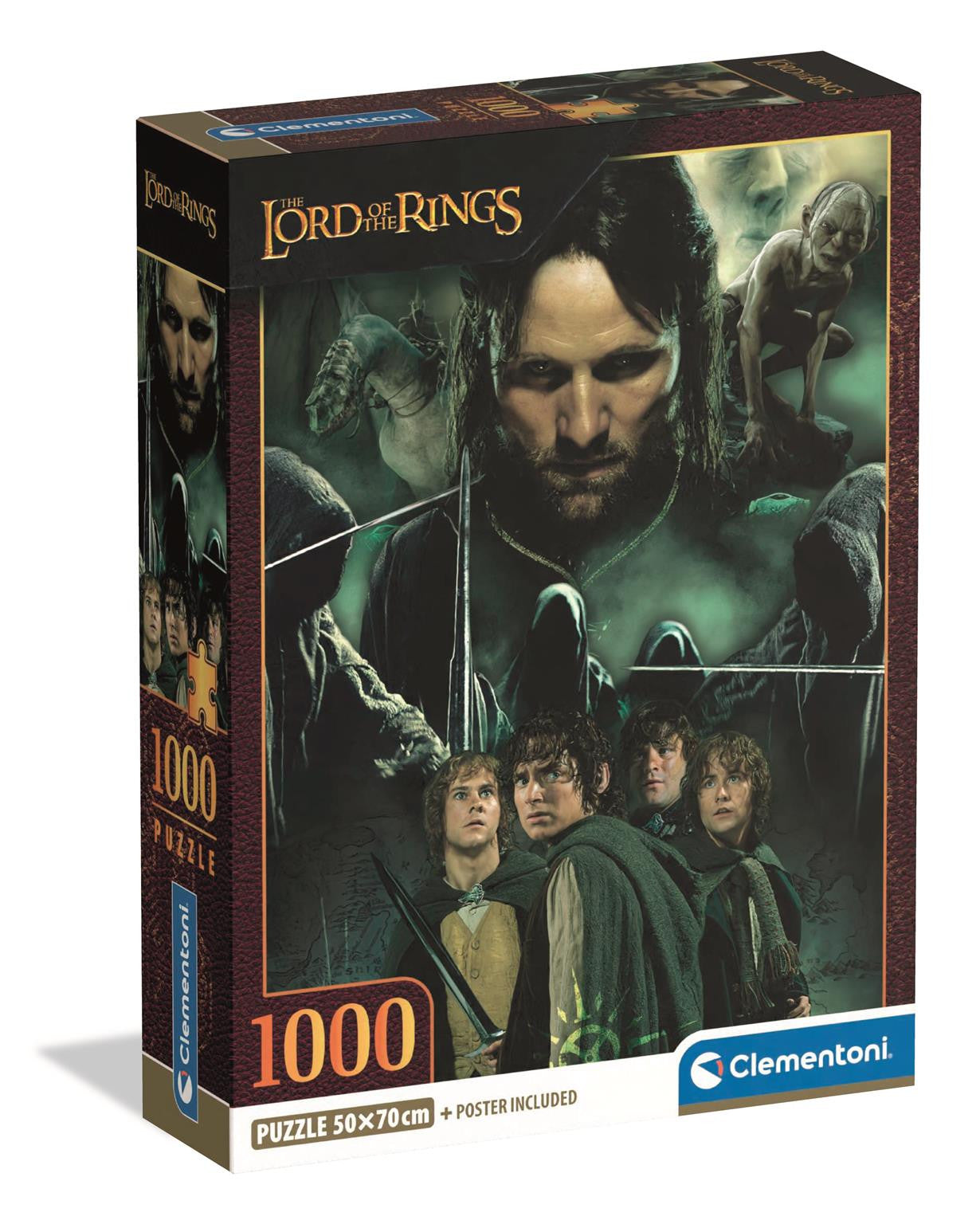 Clementoni The Lord of the Rings - 1000 piece Puzzle with Poster