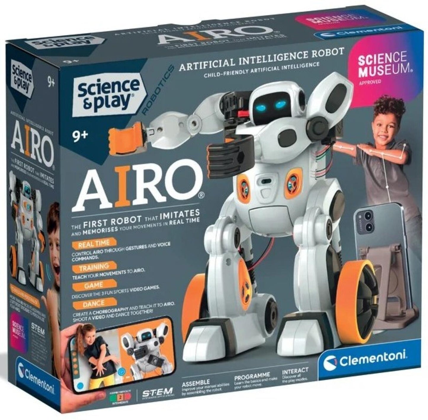 Clementoni Science & Play AIRO - Artificial intelligence Robot