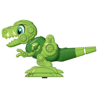 Clementoni Science and Play Robotics Dino Bot T-rex side view after assembly