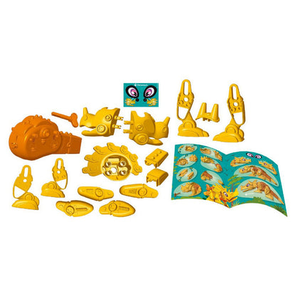 Dino Bot Triceratop components with instruction booklet