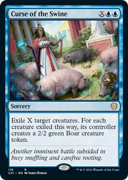 Curse of the Swine 118 (Commander 2021) 