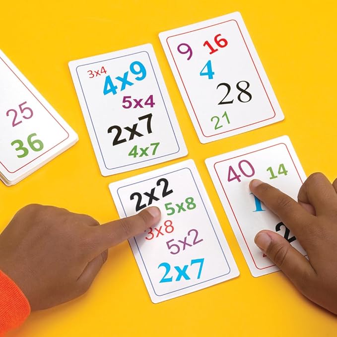 Blue Orange Games Super Genius Multiplication 1 Card Game