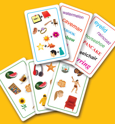 Blue Orange Games Super Genius Compound Words Card Game