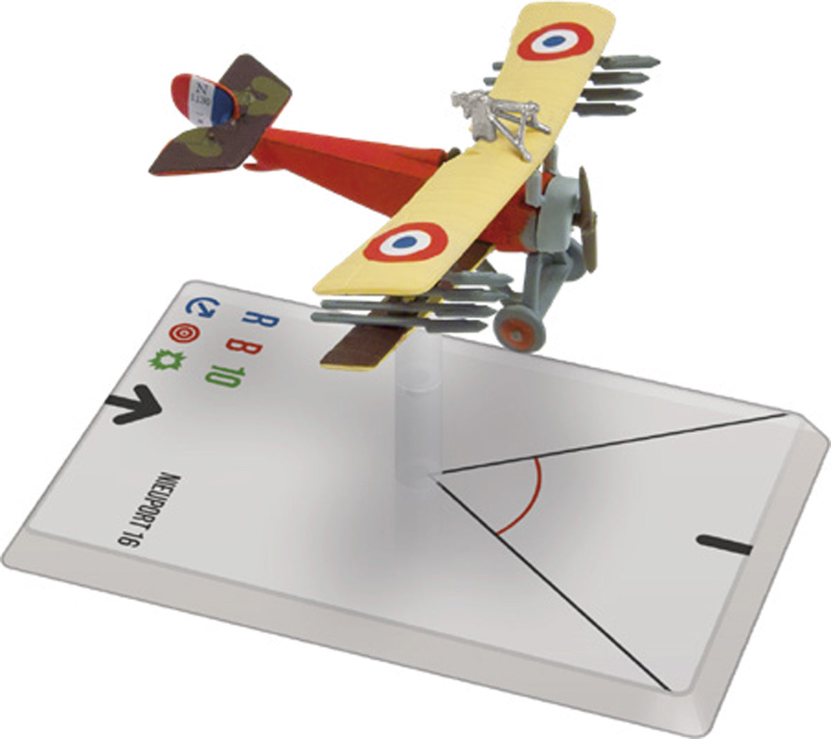 Wings of Glory WGF125B Nieuport 16 (Navarre) model box showing detailed WWI fighter plane artwork