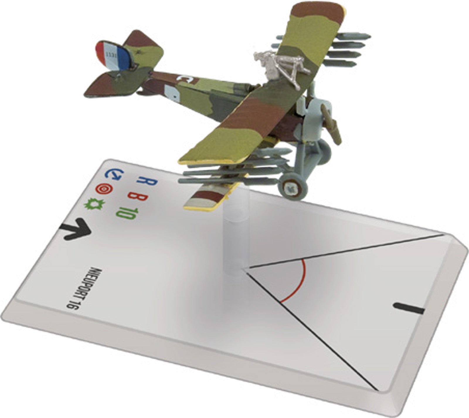 Wings of Glory Nieuport 16 miniature (Escadrille Lafayette) in packaging