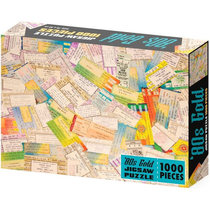 Road Crates 80s Gold 1000 Piece Jigsaw
