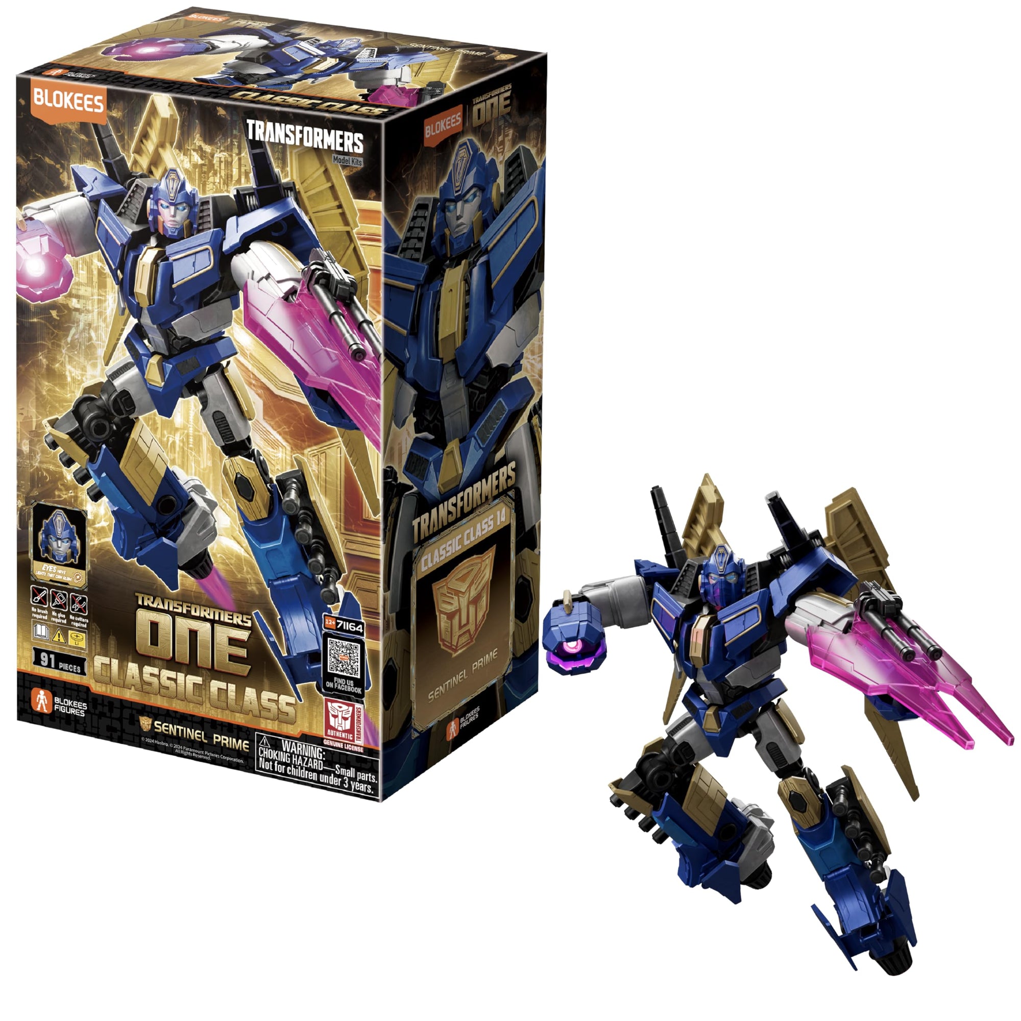 Blokees Transformers Sentinel Prime Classic Class model kit