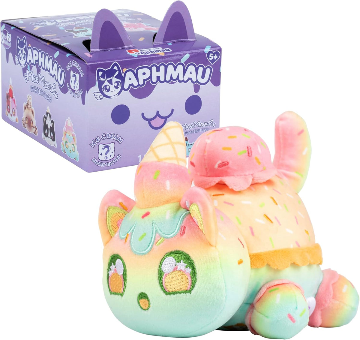 Aphmau MeeMeows Ice Cream plush back side