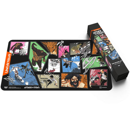 UniVersus Attack on Titan Origins of Power The Second Act Playmat - Good Games