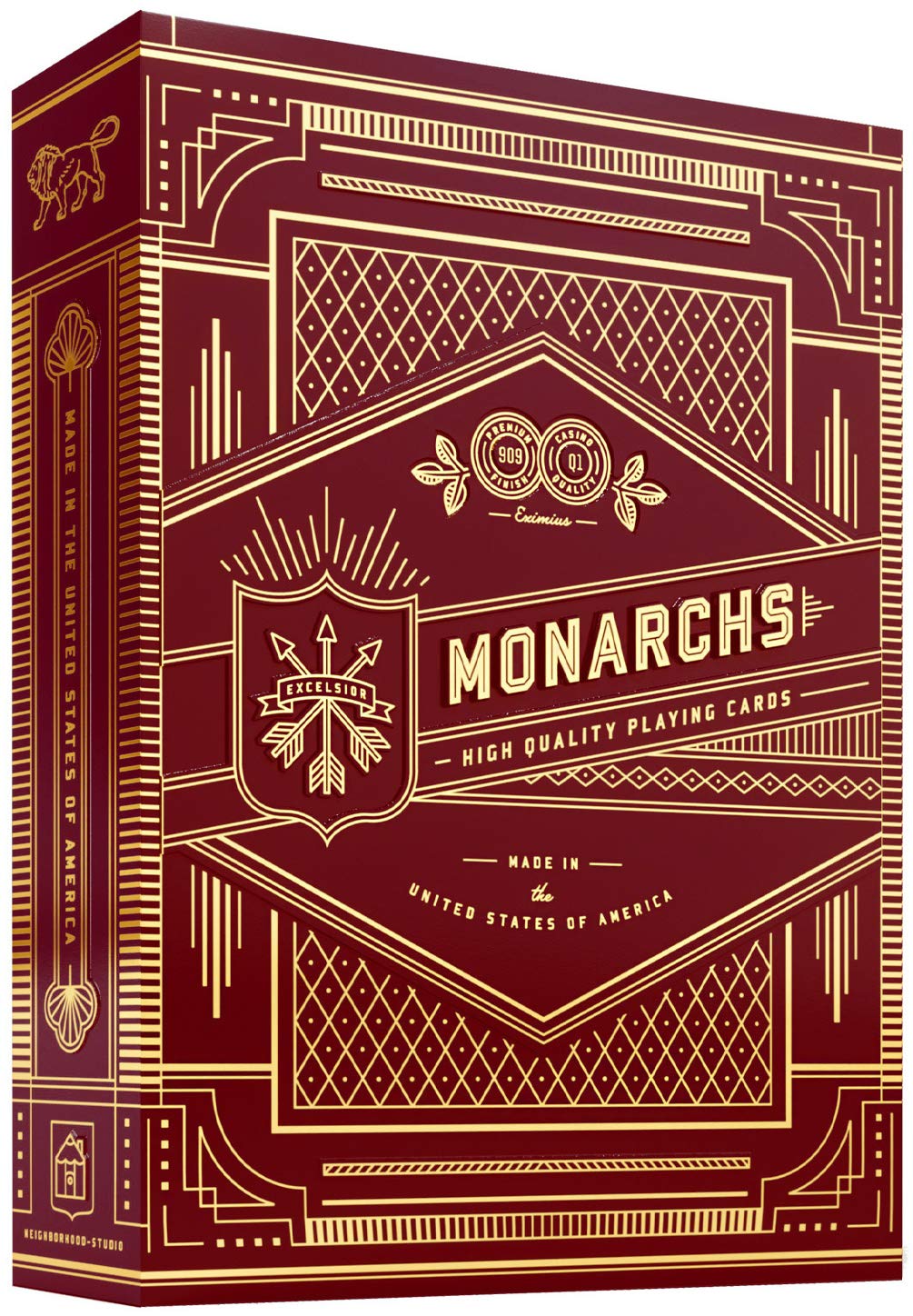 Theory11 Monarch Red Playing Cards Game - Good Games