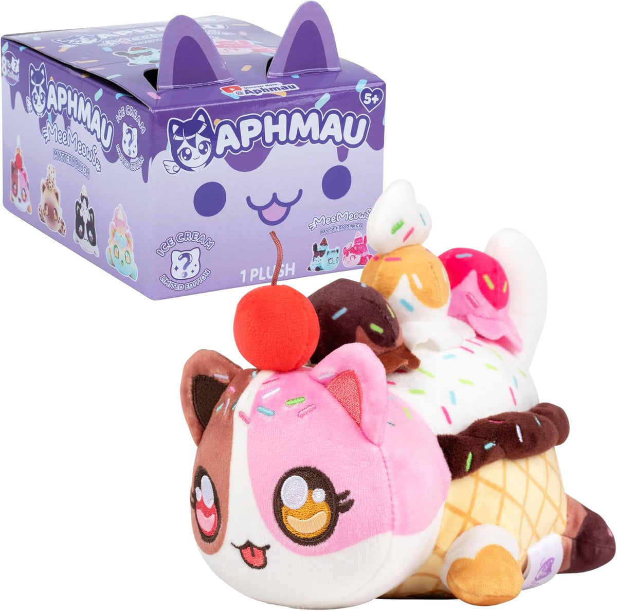 Aphmau MeeMeows Ice Cream plush side back