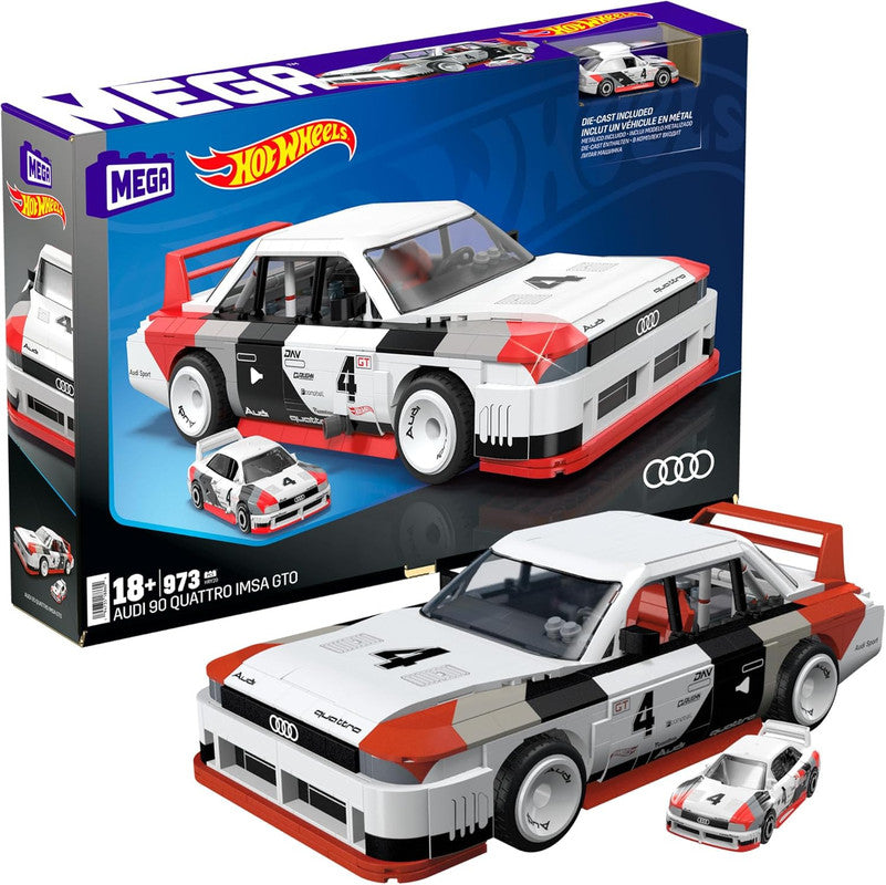 Mega Blocks Hot Wheels Collector Audi 90 Quattro IMSA GTO - Good Games