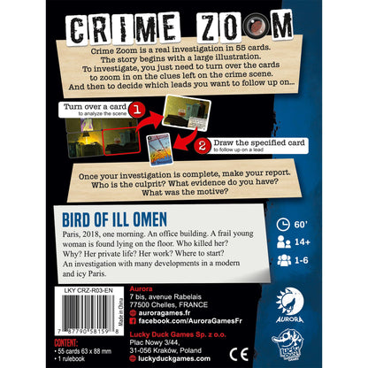 Crime Zoom: A Bird of Ill Omen Case 2 - Good Games