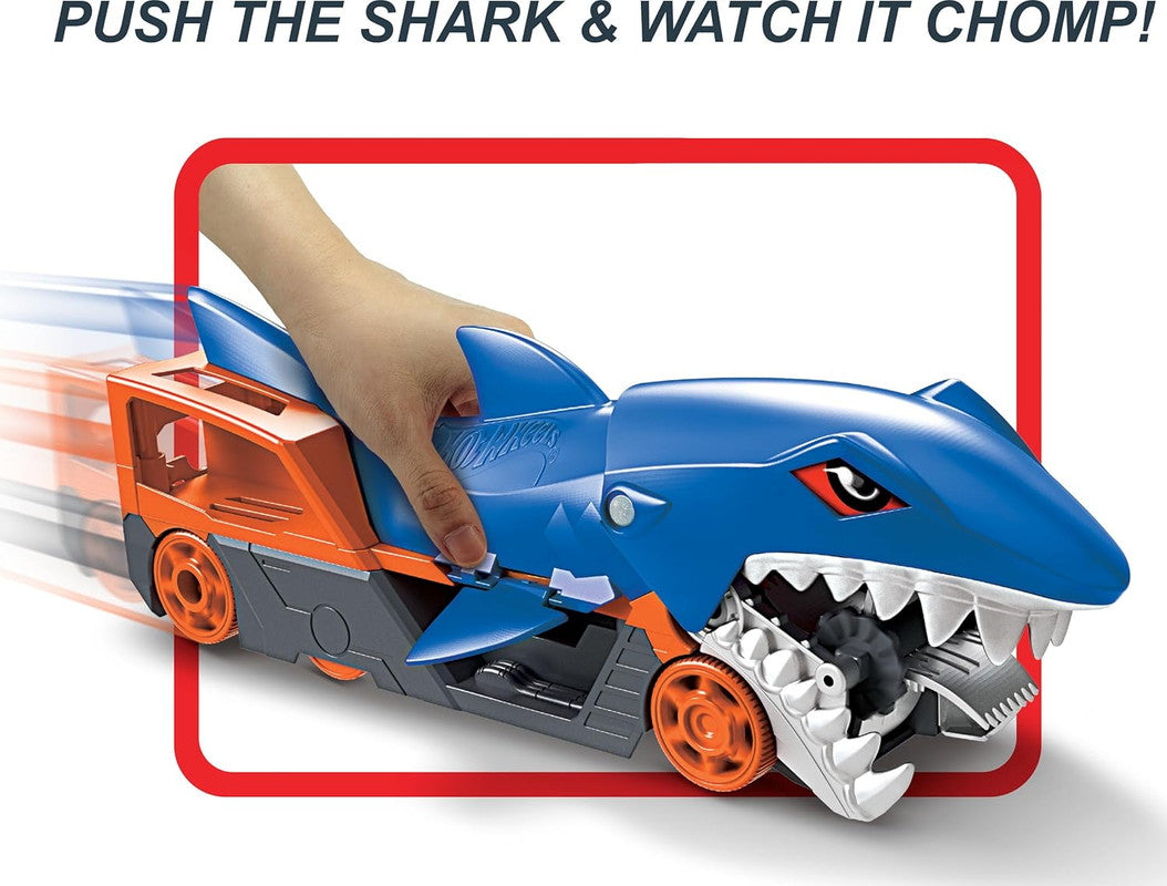 Hot Wheels Shark Chomp Transporter Playset - Good Games