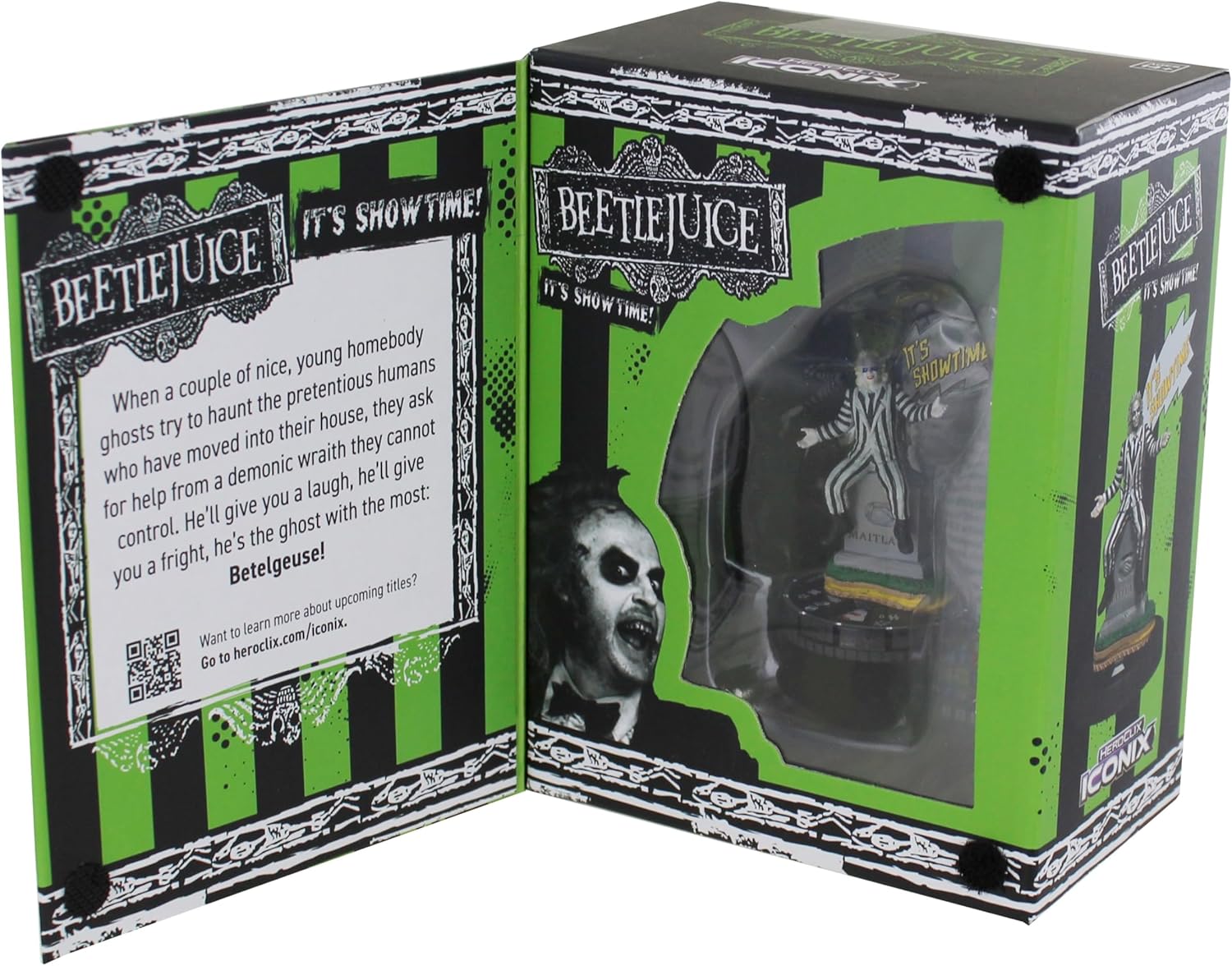 Warners Bros. HeroClix Iconix: Beetlejuice It's Showtime (WZK84109) - Good Games