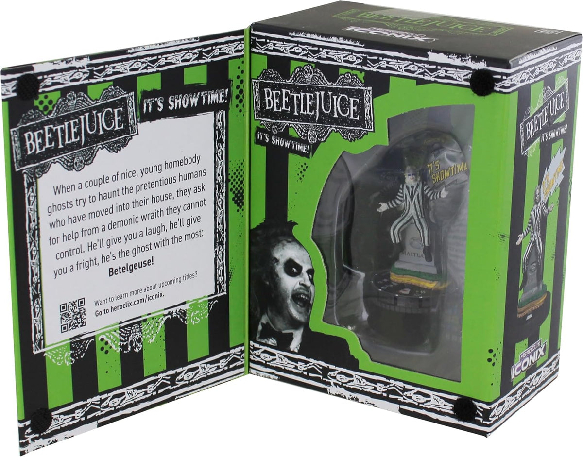 Warners Bros. HeroClix Iconix: Beetlejuice It&#39;s Showtime (WZK84109) - Good Games