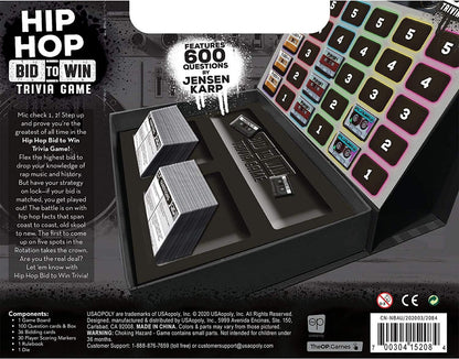 Hip Hop Bid to Win Trivia Game - Good Games
