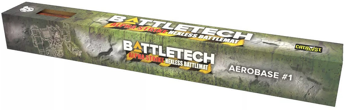 Catalyst Game Labs - BattleTech Alpha Strike AeroBase 1 Battle Mat packaging front view