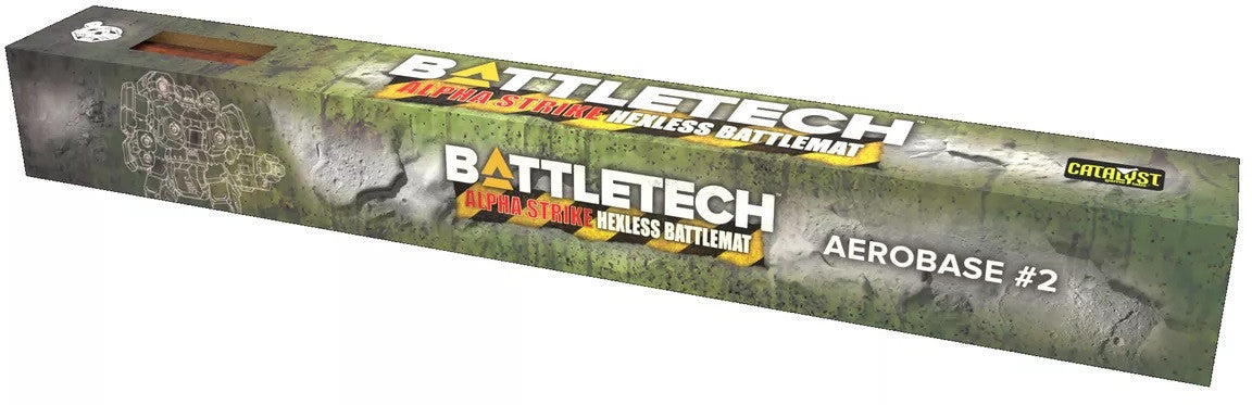 BattleTech Alpha Strike Hexless Battlemat Aerobase #2 game accessory