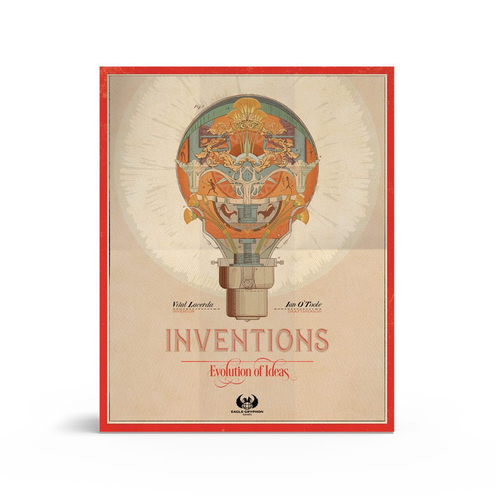 Inventions: Evolution of Ideas board game box front view