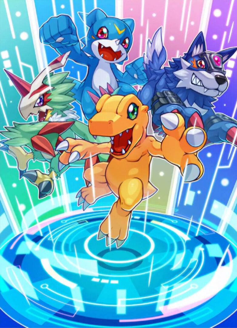 Digimon Card Game: Official Sleeves Display – 2025 v2