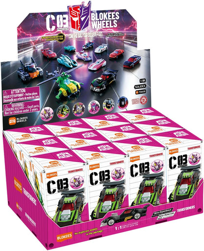Blokees Wheels PDQ (12 in 1) - Transformers C03 Blind Box Display