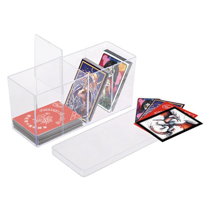 Ultra Pro: UP81163 4-Compartment Clear Card Box - Good Games