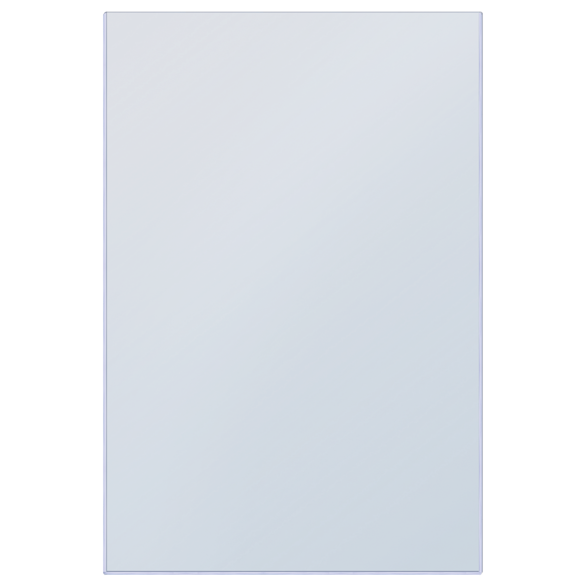 A rectangular Ultra Pro Collectible Storage Toploader with a clear, translucent appearance