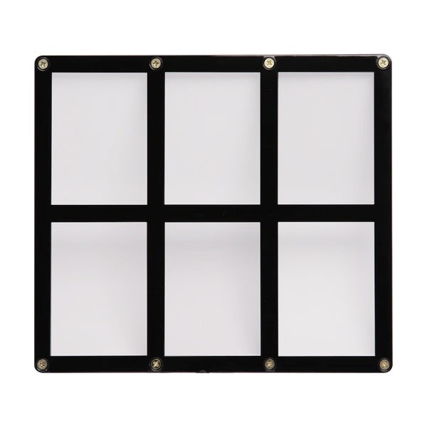 Ultra Pro: 6-Card Black Frame Screwdown Holder (Preorder) - Good Games